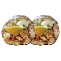 Fua, Anguila, Sésamo,Aguacate y Salsa de la Casa